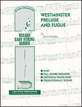 Westminster Prelude and Fugue Orchestra sheet music cover